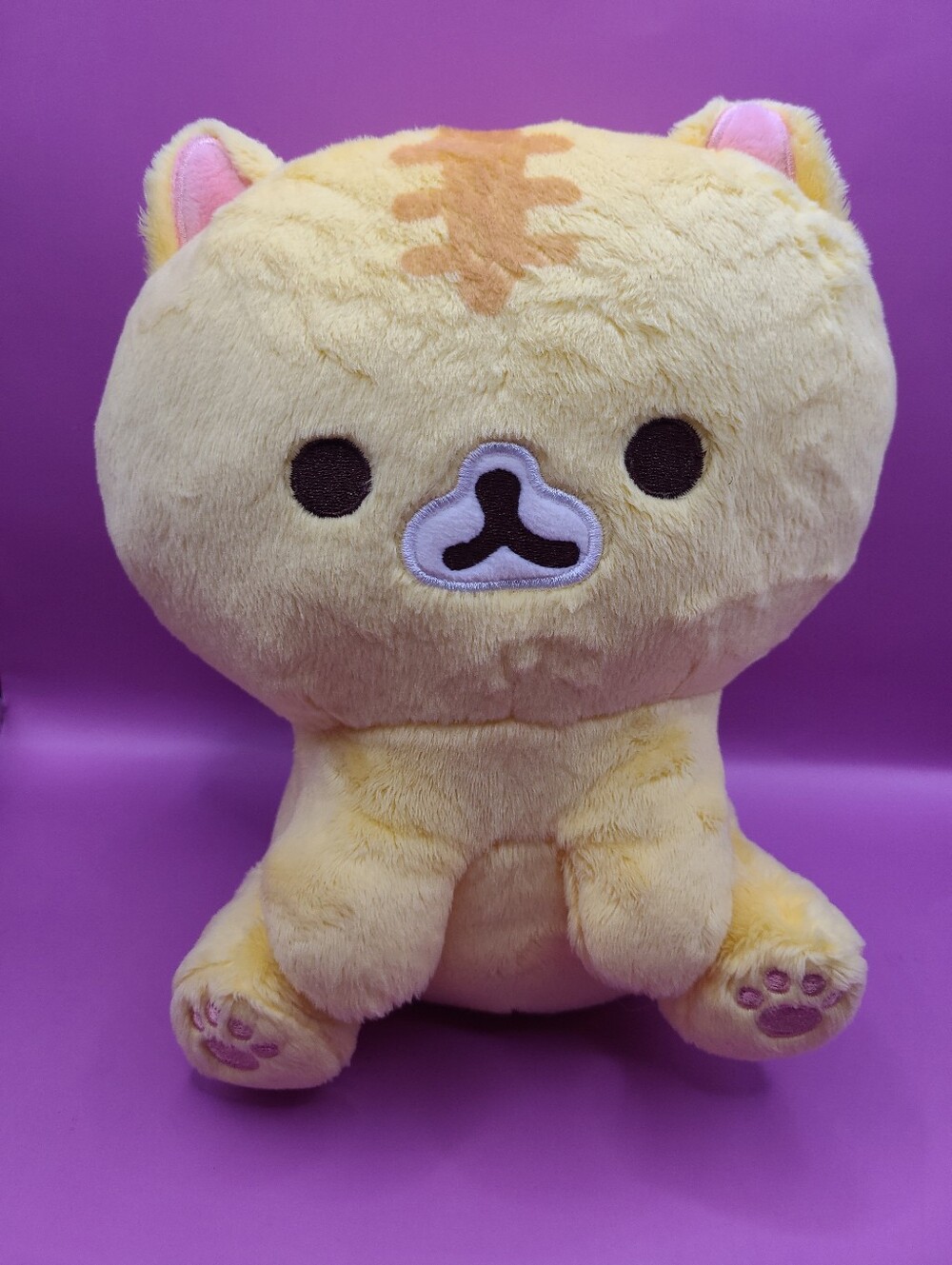 San-X Corocoro Coronya Yellow Cat Plush